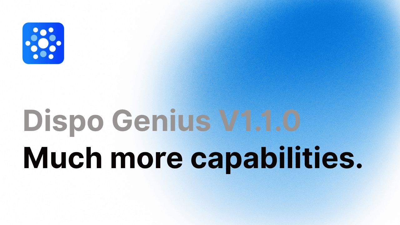 Dispo Genius V1.1.0 – New Chat Interface, Genius Mode/Reach Upgrades, & More